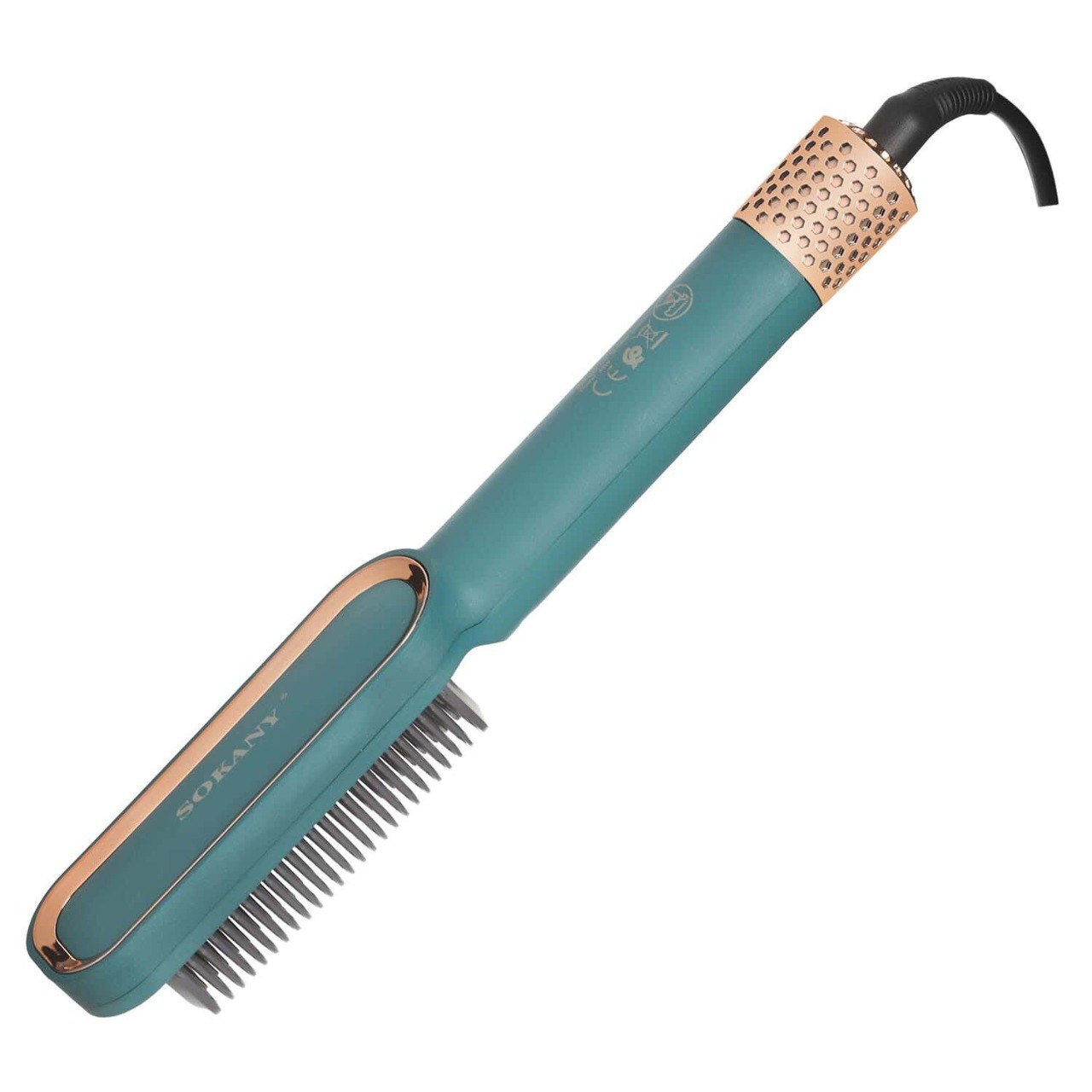 CEPILLO ALISADOR DE CABELLO DE ALTA POTENCIA IONICO MODELO SK-1008 SOKANY 30CM
