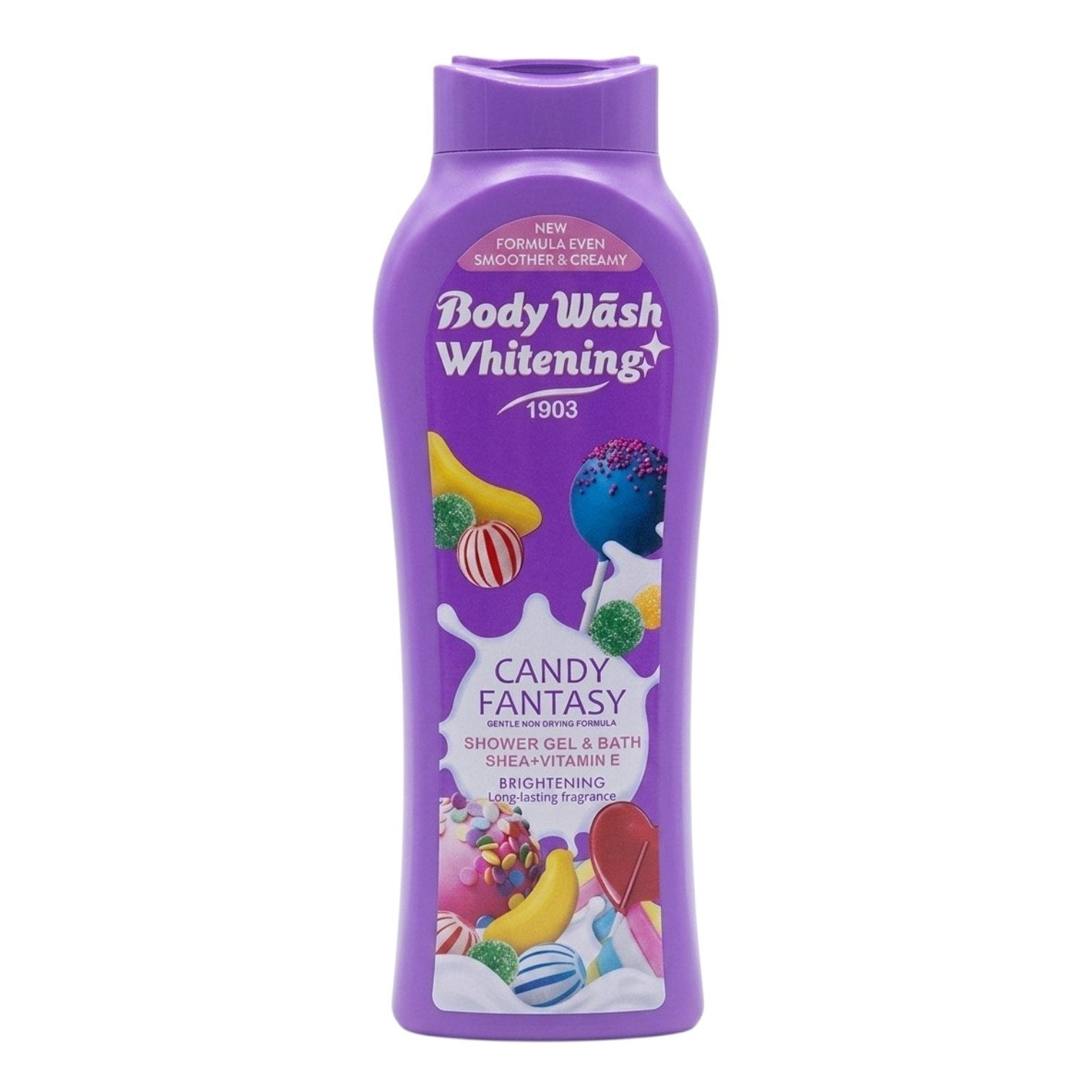 GEL DE DUCHA SUAVIZANTE AROMA DULCE CANDY FANTASY 650ML