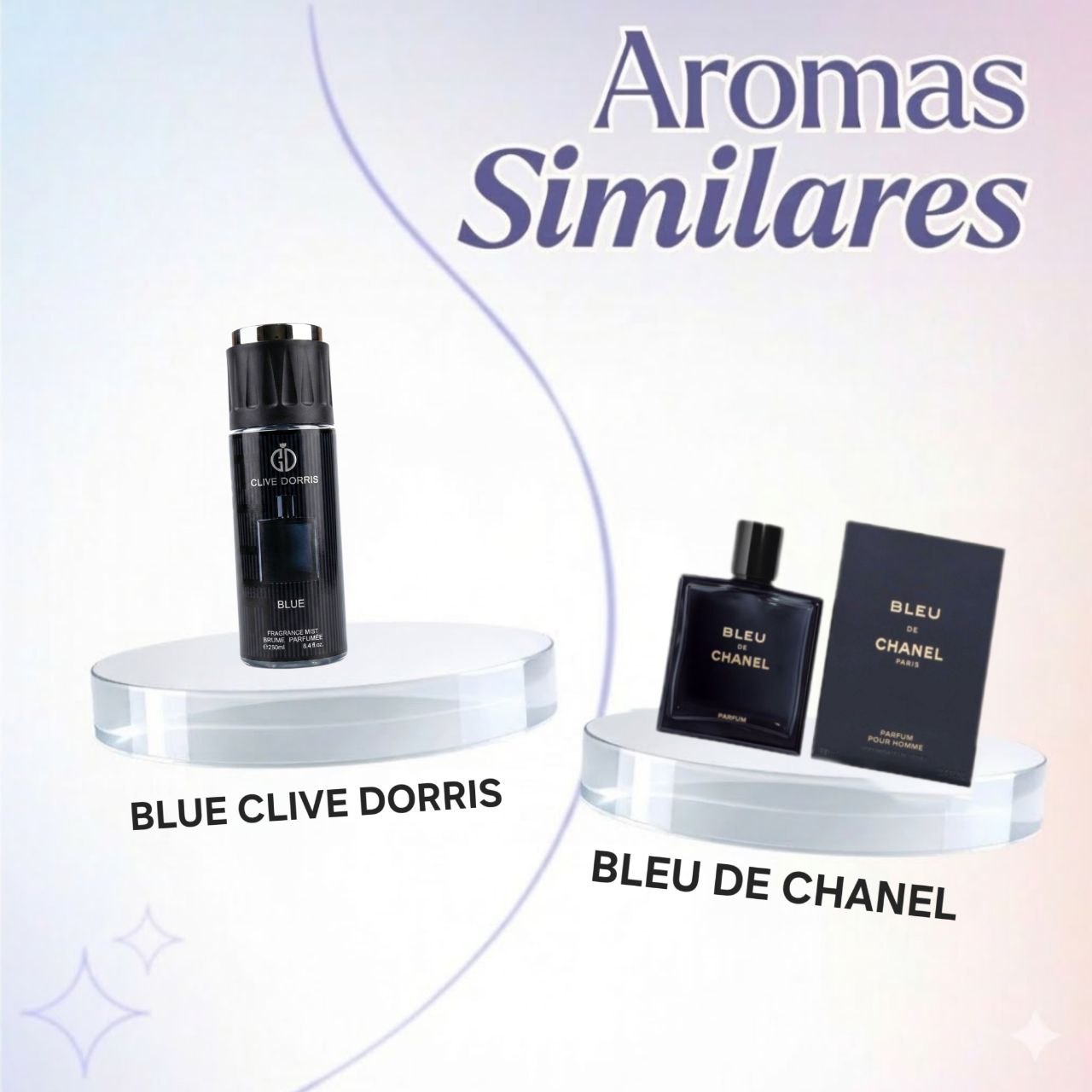 SPLASH CLIVE DORRIS BLUE 250ML (H) (AROMA SIMILAR A CHANEL BLEU)