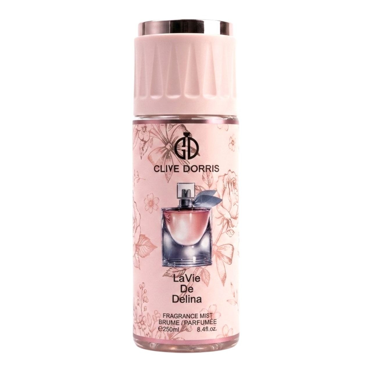 SPLASH CLIVE DORRIS LA VIE DE DELINA 250ML (M) (AROMA SIMILAR A PARFUM DE MARLY DELINA)