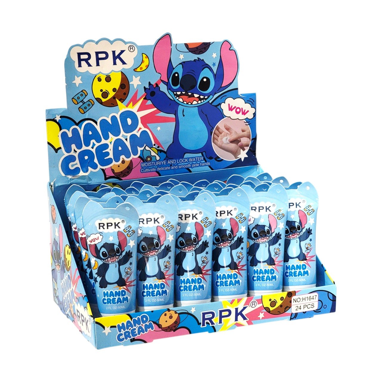 CREMA PARA MANOS CON DISEÑO DE STITCH RPK 50ML