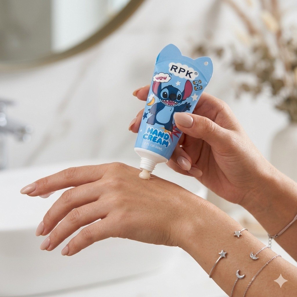 CREMA PARA MANOS CON DISEÑO DE STITCH RPK 50ML