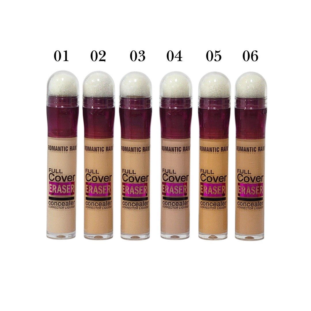CORRECTOR LIQUIDO PERFECCIONADOR 6 TONOS ROMANTIC RAIN (DUPE DE MAYBELLINE)