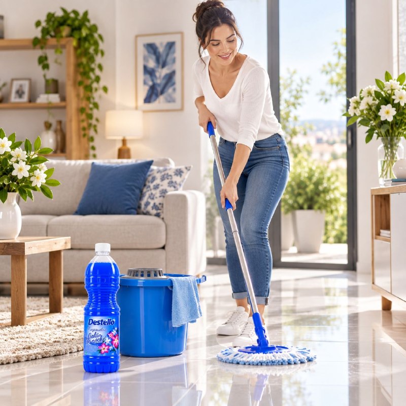 ASISTIN LIMPIADOR LIQUIDO PARA PISOS Y SUPERFICIES CON AROMA GALAN DE NOCHE DESTELLO 1500ML