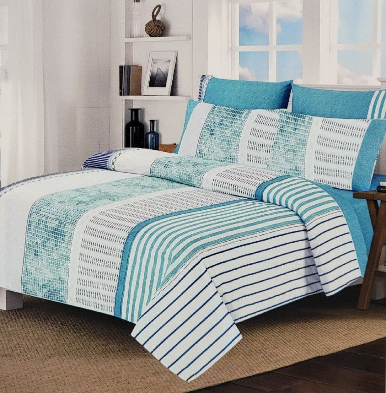 JUEGO DE SABANAS CAMERA DE 6 PIEZAS KING LUXURY NATURE BED SHEET, 10 ESTILOS
