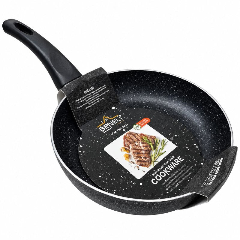 SARTEN ANTIADHERENTE DE ALUMINIO BENELI HOME 24CM