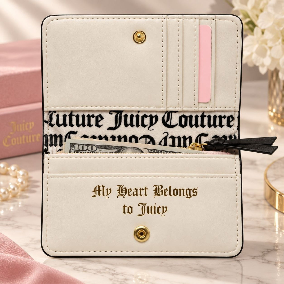 MONEDERO ORIGINAL JUICY COUTURE PARA DAMA