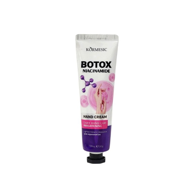 CREMA PARA MANOS REJUVENECEDORA E ILUMINADORA CON NIACINAMIDA KORMESIC 30G