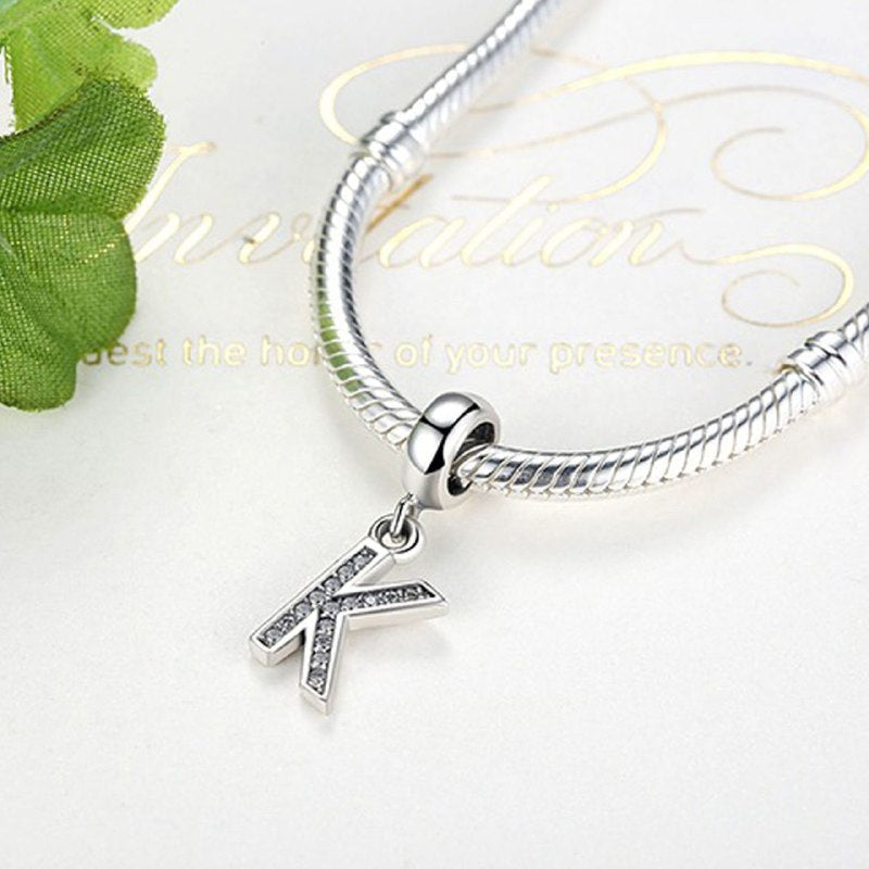 PCHARM798 LETRA K PANDORA PLATA 9.25