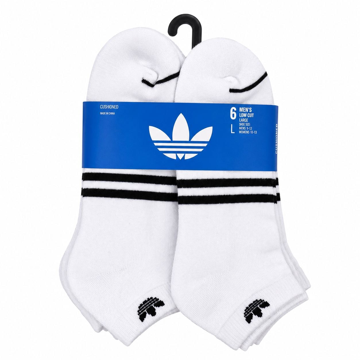 CALCETA TOBILLERA ORIGINAL ADIDAS 6 PARES