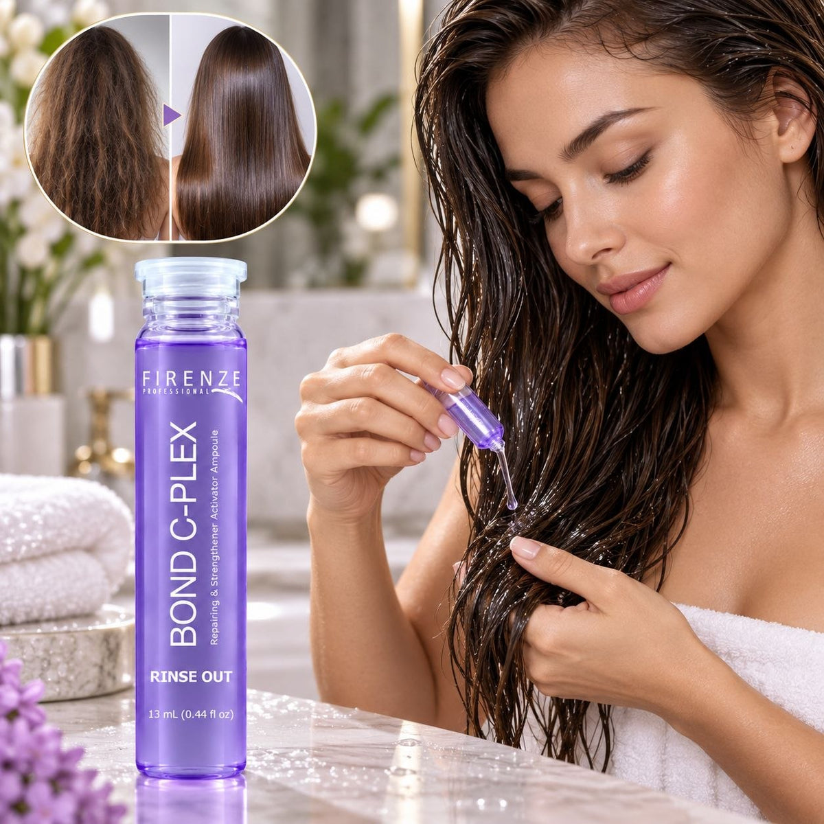 AMPOLLAS RECONSTRUCTORAS BOND C-PLEX FIRENZE PROFESSIONAL 13ML