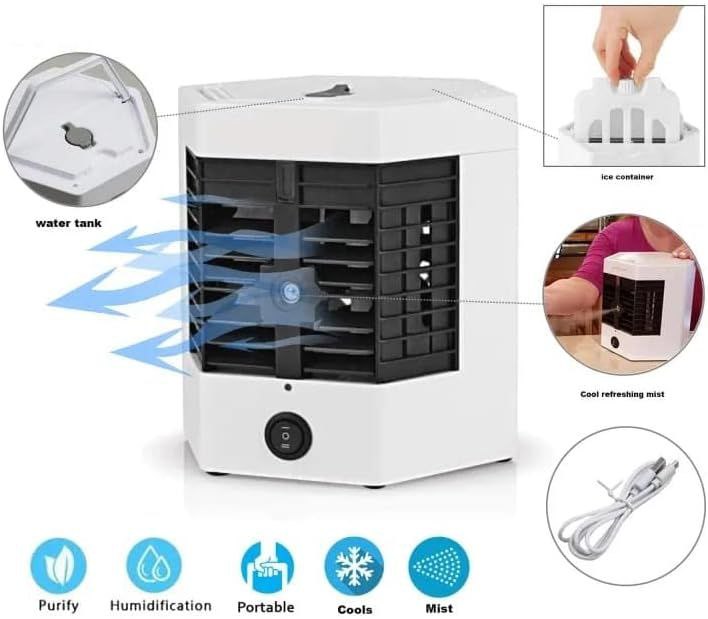 VENTILADOR MINI AIRE ACONDICIONADO PORTATIL ARTIC AIR ULTRA PRO