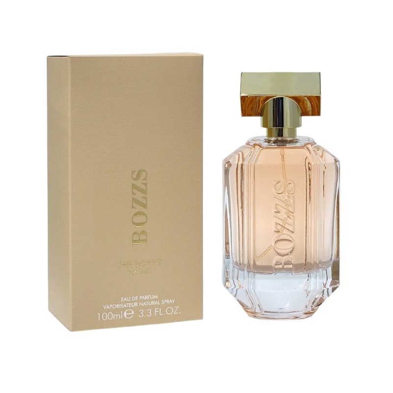 BOZZS THE SCENT FOR HER EDP 100ML (M) (AROMA SIMILAR HUGO BOSS THE SCENT FOR HER)