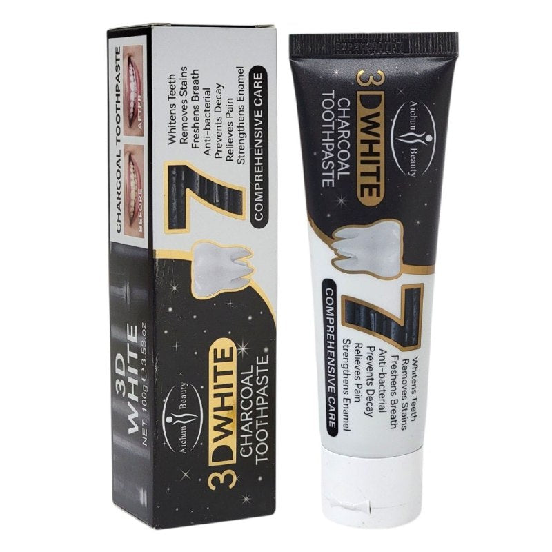 PASTA DE DIENTES BLANQUEADORA DE CARBON ACTIVADO AICHUN BEAUTY