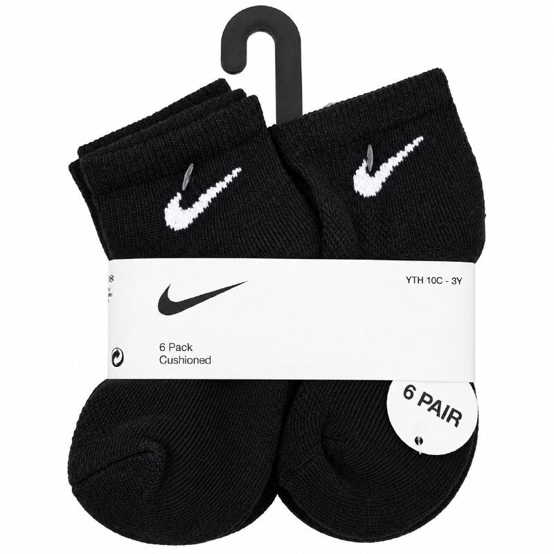 CALCETA TOBILLERA ORIGINAL NIKE PARA NIÑO 6 PARES