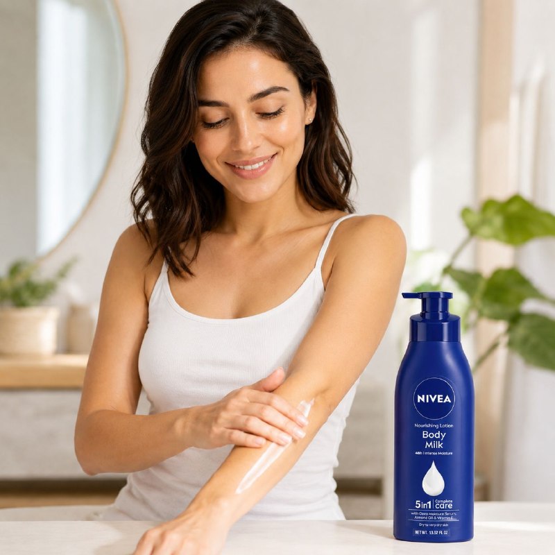 CREMA CORPORAL NUTRITIVA DE CUIDADO INTENSIVO PARA PIEL EXTRA SECA 5 EN 1 NIVEA 400ML