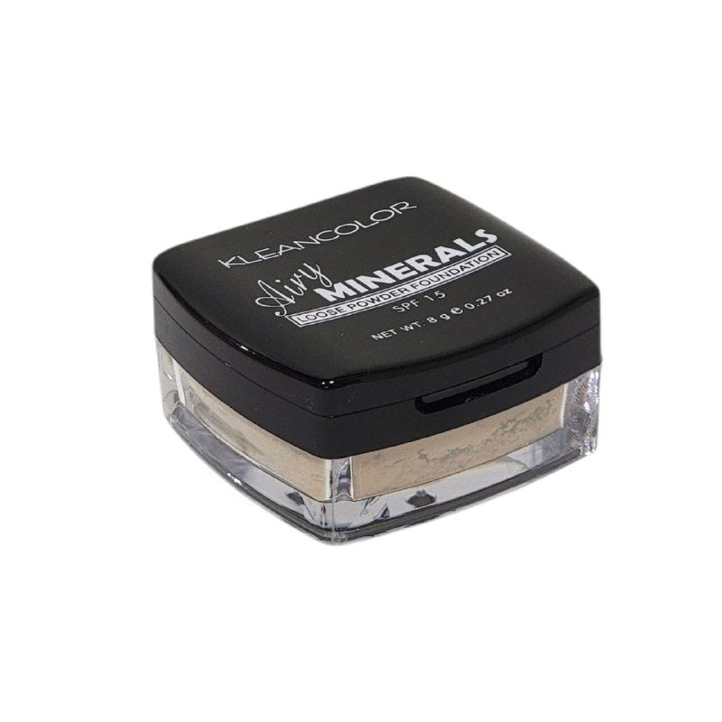BASE EN POLVO SUELTO MATIFICANTE SPF 15 TONO MPP103 SHELL AIRY MINERALS KLEANCOLOR 8G