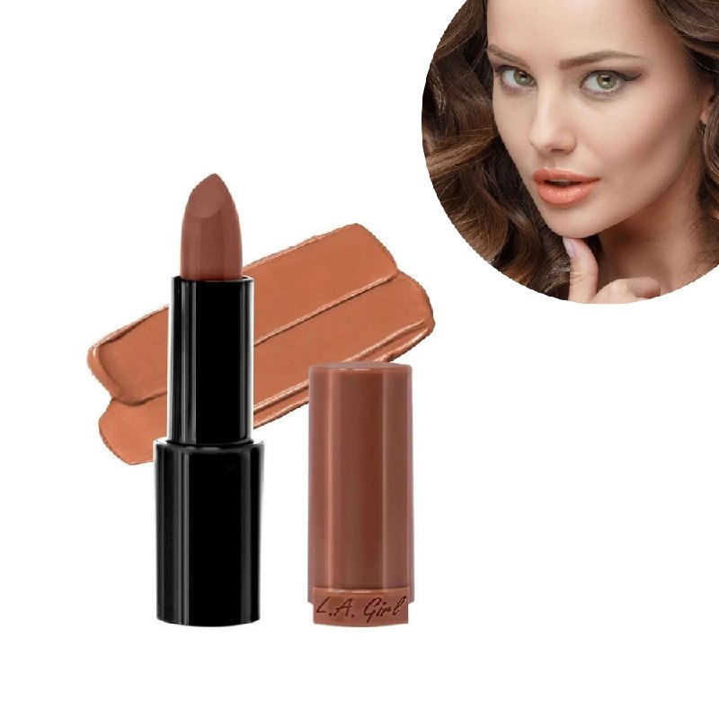 LIPSTICK VOLUMINIZADOR E HIDRATANTE TONO GLC754 POUT PLEASE PRETTY & PLUMP L.A. GIRL 3.2G