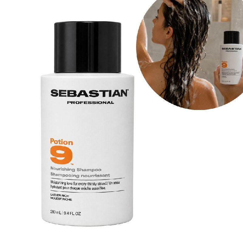 SHAMPOO NURITIVO E HIDRATANTE CON EXTRACTOS BOTANICOS PARA CABELLOS SECOS SEBASTIAN PROFESSIONAL 280ML