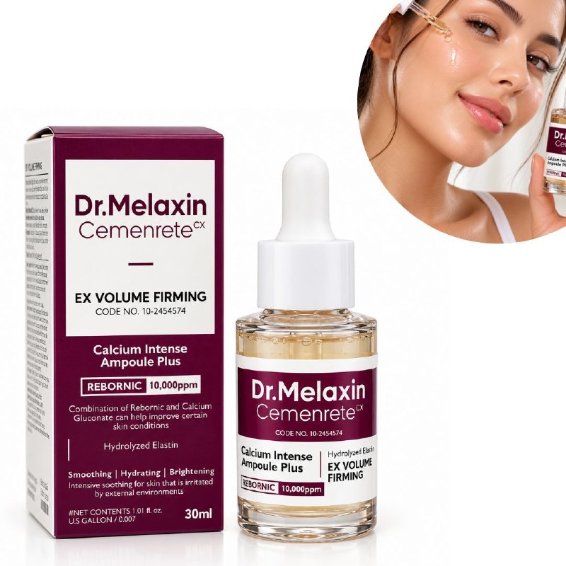 SUERO FACIAL INTENSIVO REAFIRMANTE CON REBORNIC Y COMPLEJO DE CALCIO DR MELAXIN 30ML