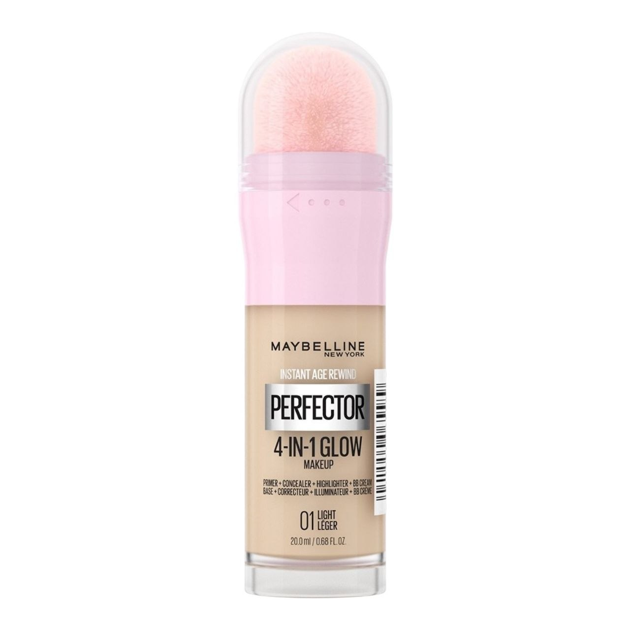 MAQUILLAJE PERFECTOR 4 EN 1 TONO 01 LIGHT INSTANT AGE REWIND MAYBELLINE NEW YORK 200ML