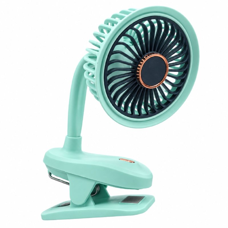VENTILADOR PORTATIL RECARGABLE CON CLIP Y CUELLO FLEXIBLE BENELI HOME 24CM