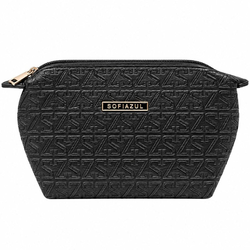 COSMETIQUERA ORGANZIADORA COMPACTA CON CIERRE REFORZADO SOFIAZUL 22X13CM