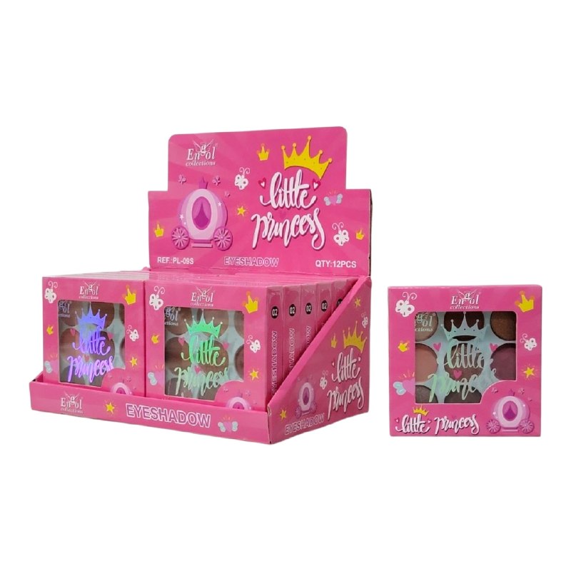 SOMBRA DE OJOS EN PALETA COMPACTA DE ALTA PIGMENTACION DE 9 TONOS ENGOL COLLECTIONS 16G