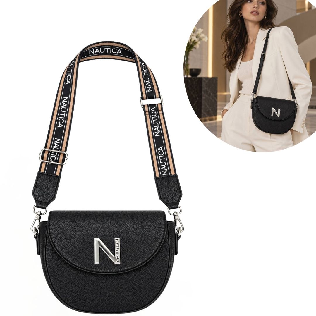 CARTERA ORIGINAL NAUTICA CON CORREA INTERCAMBIABLE PARA DAMA