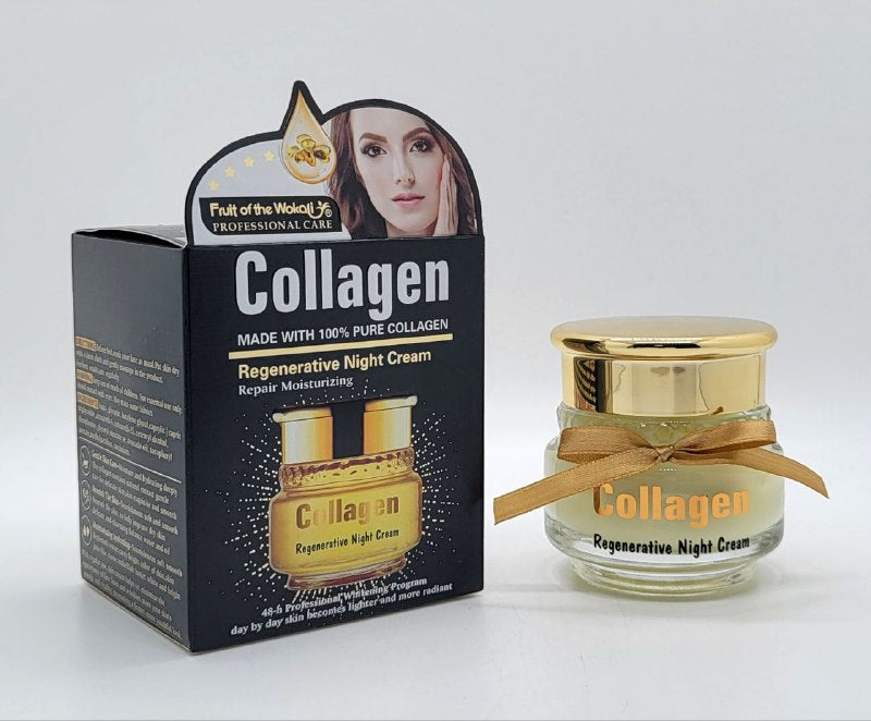 CREMA FACIAL DE NOCHE DE COLAGENO REAFIRMNTE FRUIT OF THE WOKALI 55G