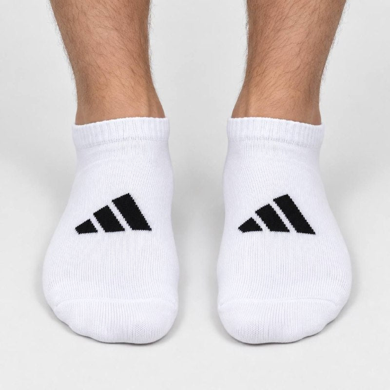 CALCETA TOBILLERA ADIDAS ORIGINAL PARA HOMBRE 6 PARES TALLA HOMBRE 8-12  TALLA MUJER 10-13