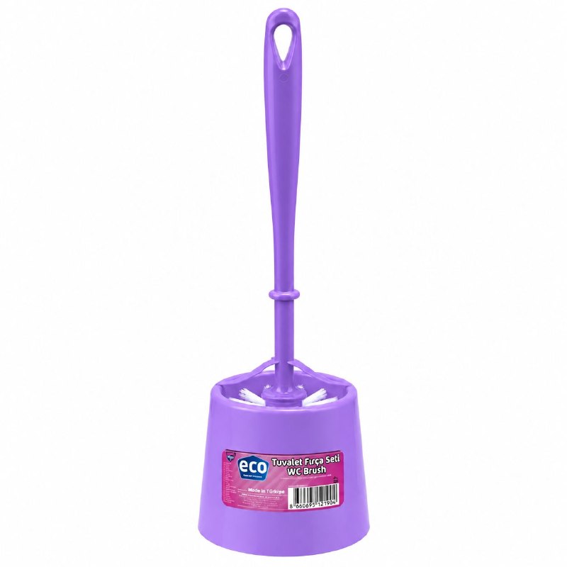 CEPILLO PARA LAVAR BAÑO INODORO CCON BASE ORGANIZADORA ECO 35CM