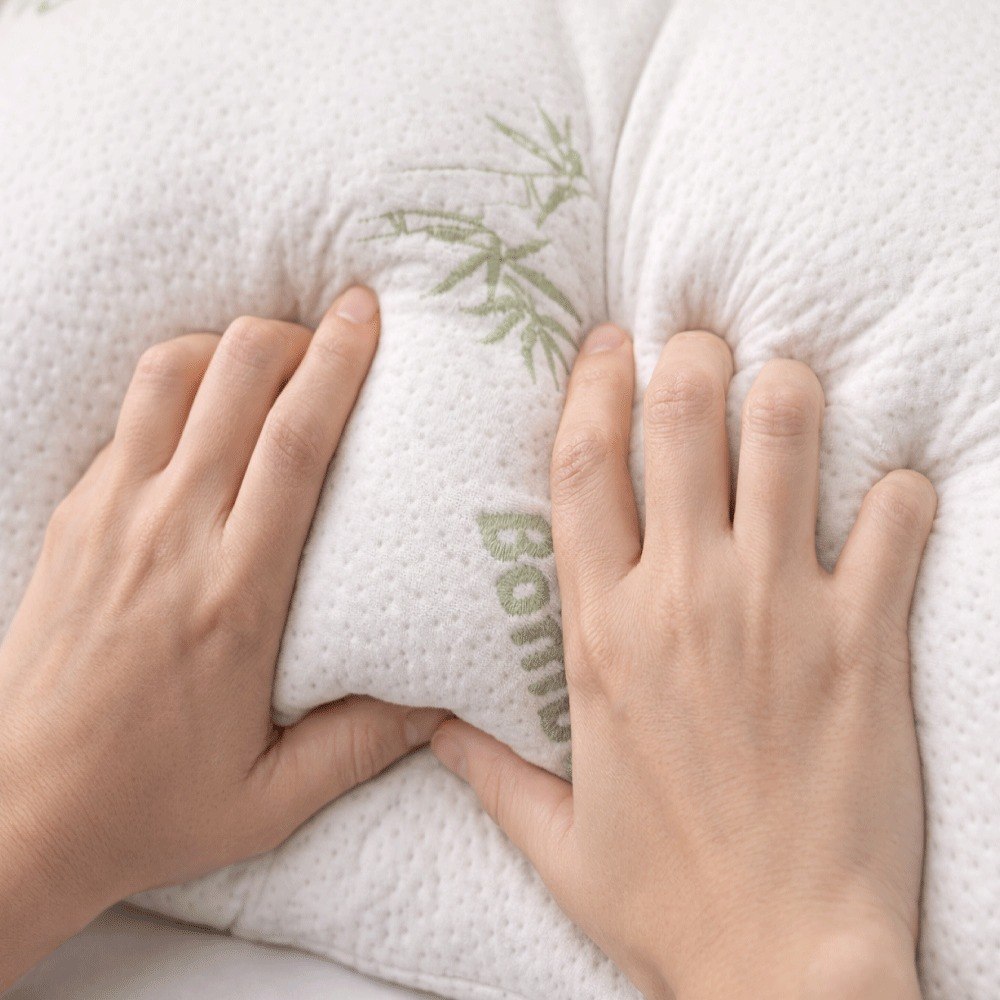 SET DE ALMOHADAS CON TECNOLOGIA DE BAMBU TAMAÑO QUEEN 2UND HOME LIVING 70X50CM