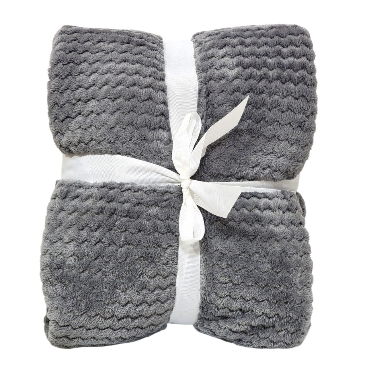 COBIJA FRAZADA CORAL CON TACTO ATERCIOPELADO COZY LIVING 200X240CM
