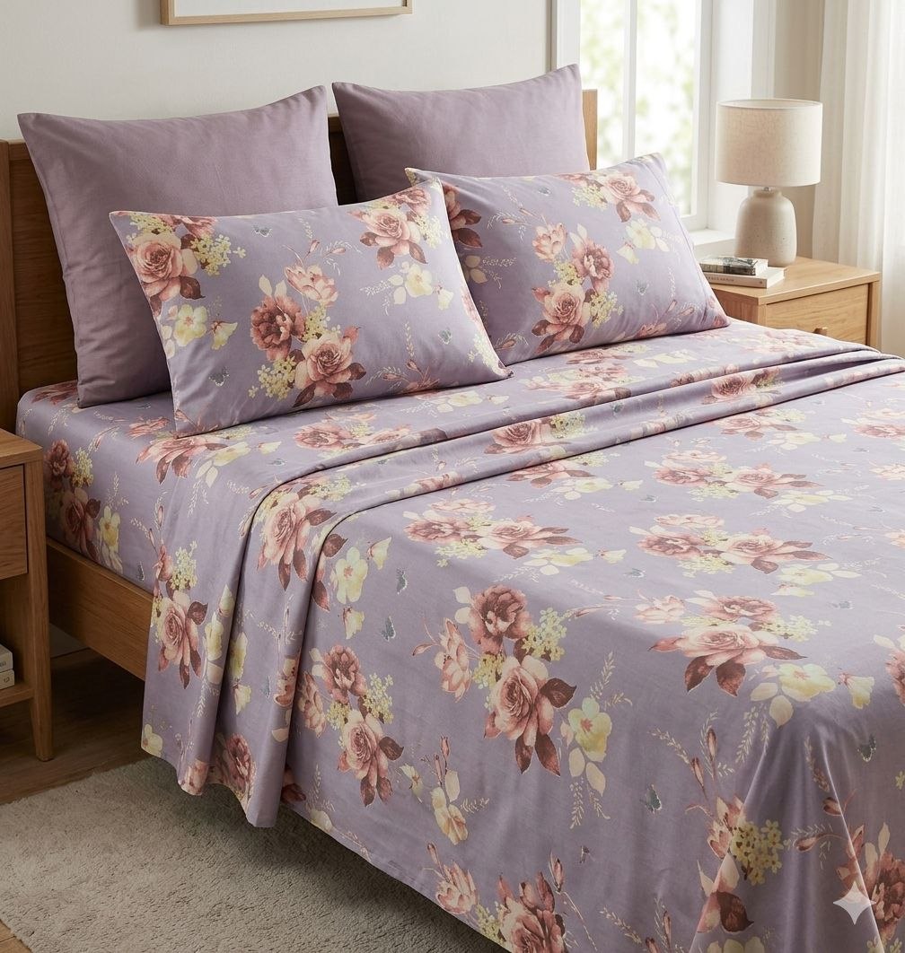 JUEGO DE SABANAS TAMAÑO QUEEN 6PCS BARBARA HOMES