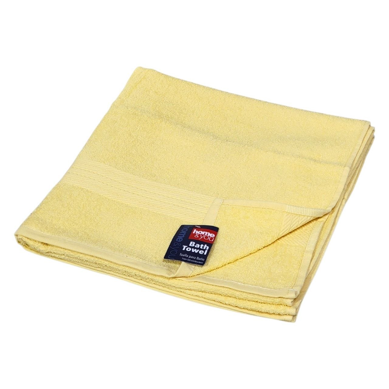 TOALLA PARA BAÑO DE CUERPO 100% ALGODON HOME&YOU 68X137CM