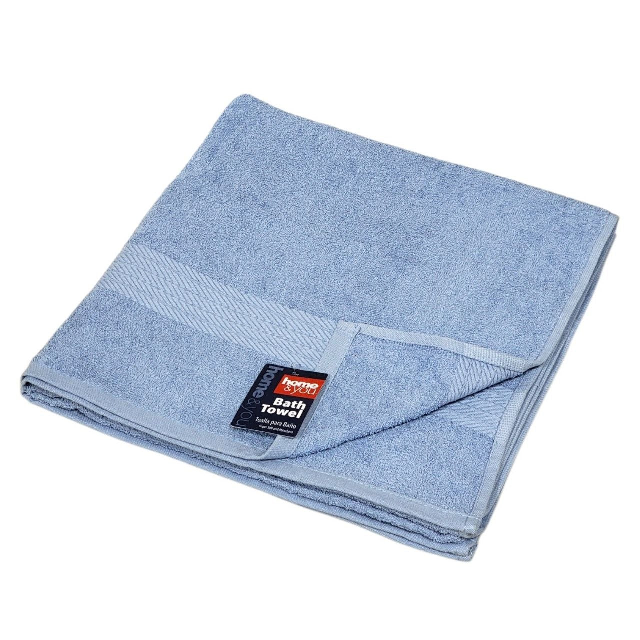 TOALLA PARA BAÑO DE CUERPO 100% ALGODON HOME&YOU 68X137CM