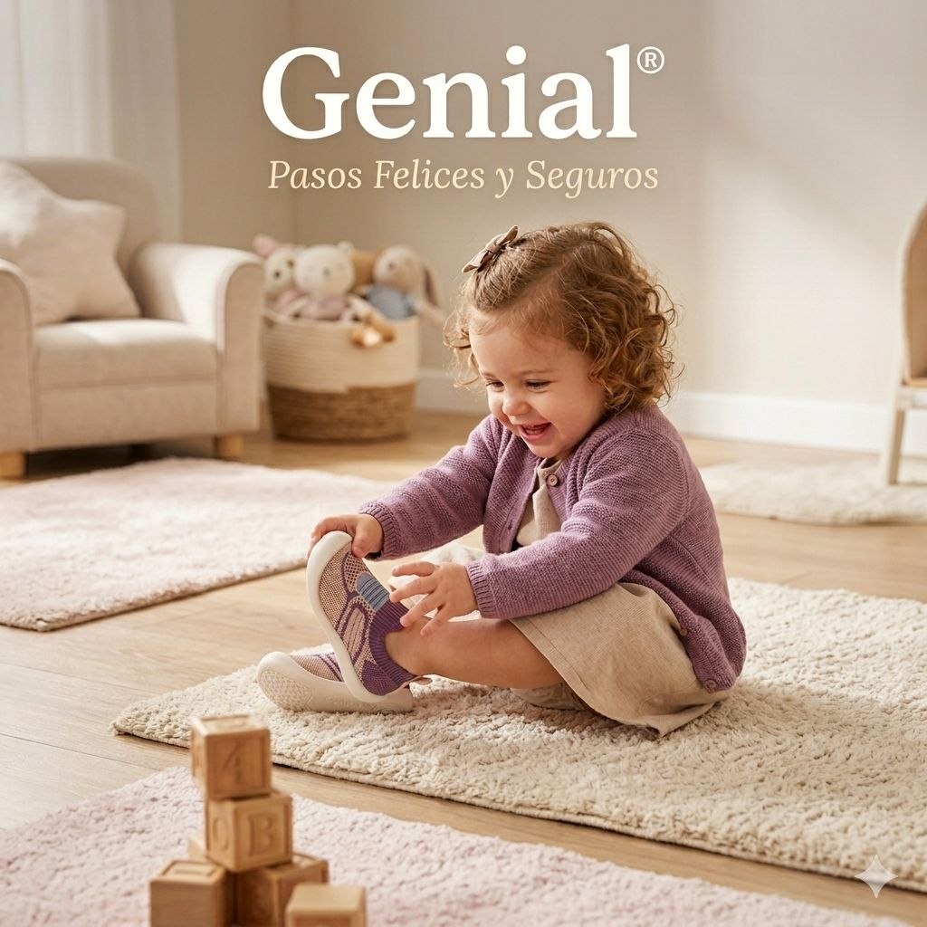 ZAPATOS TIPO CALCETIN ERGONOMICOS PARA BEBES ANTIDESLIZANTES TALLA 20/21