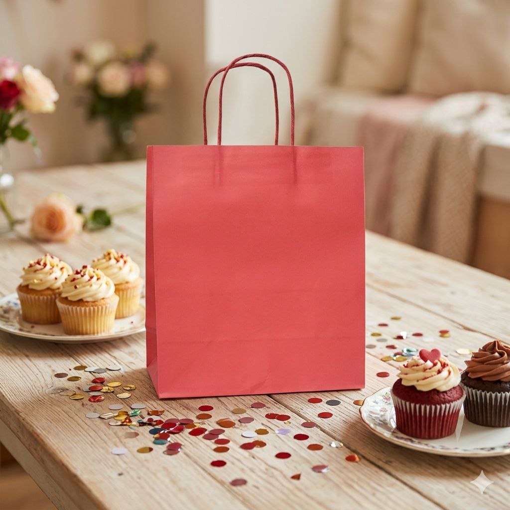 BOLSA DE REGALO MEDIANA 26X22X11CM