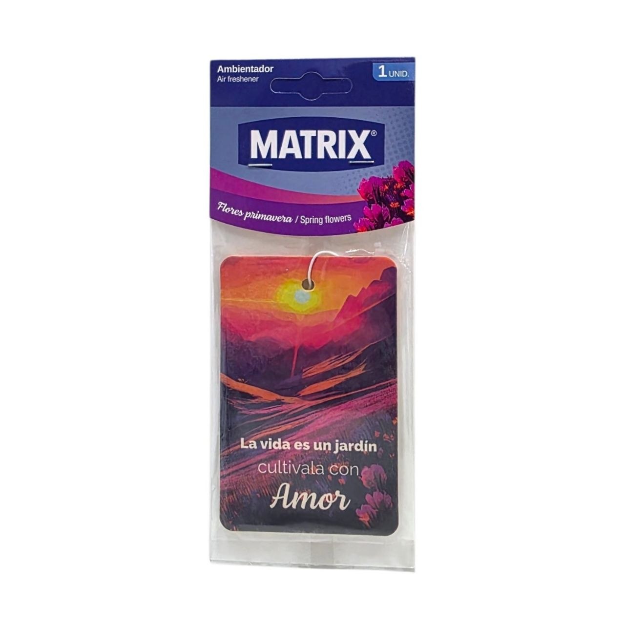 AMBIENTADOR COLGANTE NEUTRALIZADOR DE OLORES 1UND MATRIX
