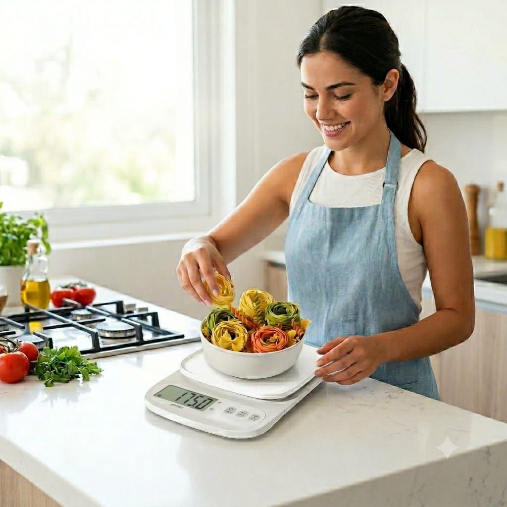 BASCULA DIGITAL DE COCINA DE ALTA PRECISION EXCALIBUR 16.5X20.5X4CM