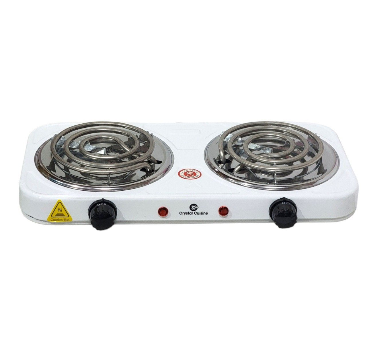 ESTUFA ELECTRICA DE ALTO RENDIMIENTO 2000 WATTS MODELO AZ-002 CRYSTAL CUISINE 43X23CM