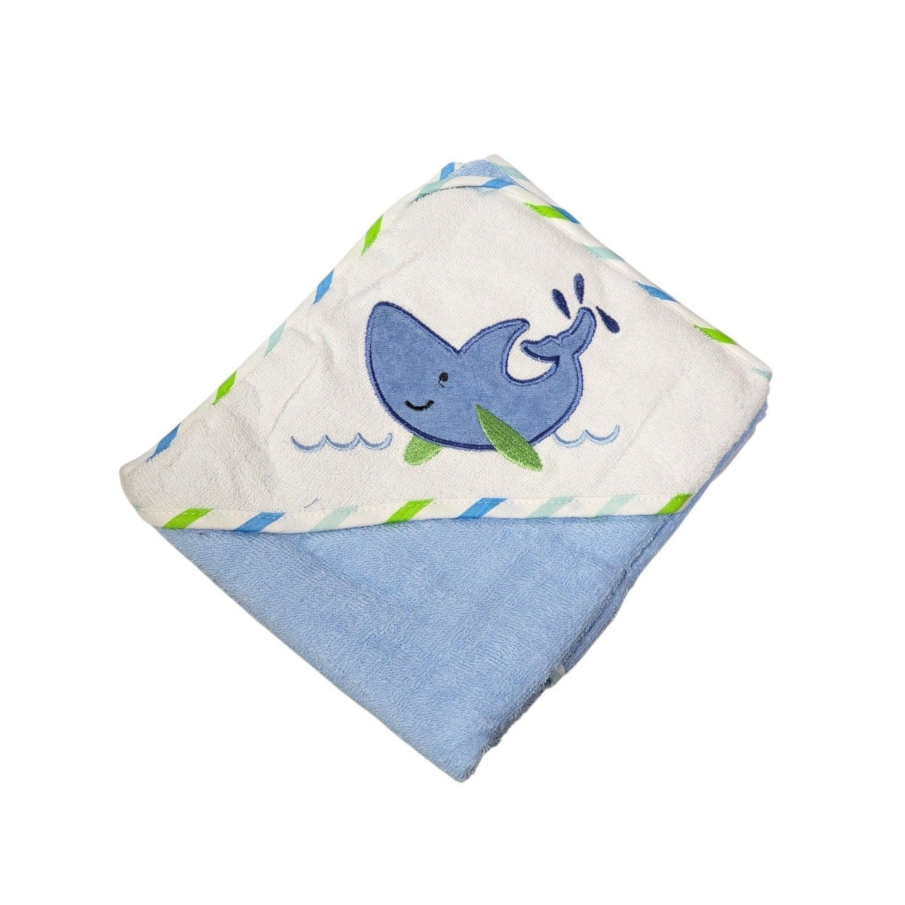 TOALLA DE BAÑO PARA BEBE DE ALGODON NATURAL GENIAL 76X76CM