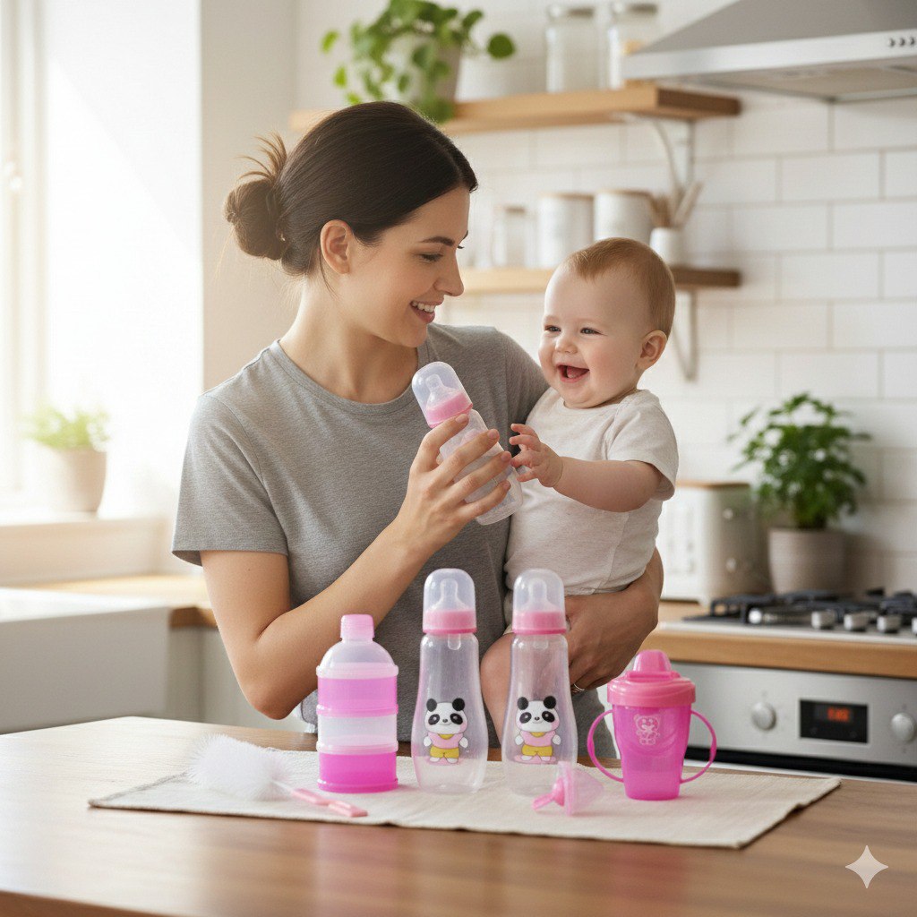 SET DE REGALO PARA BEBES 6PCS SMART BABY