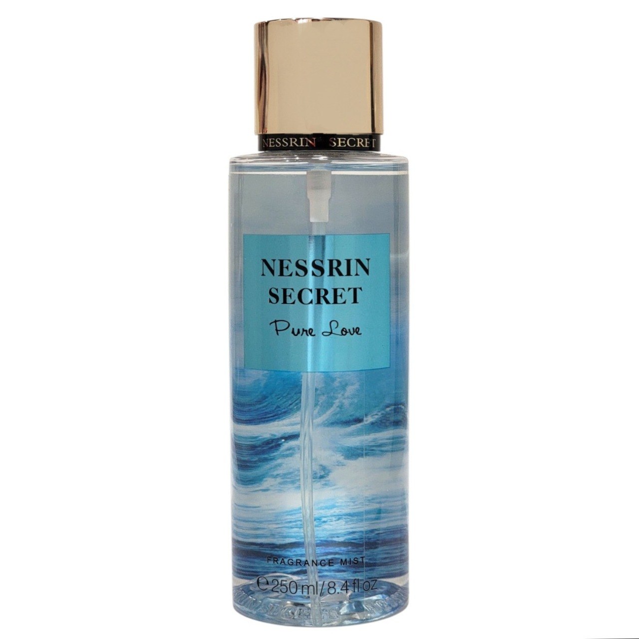 SPLASH NESSRIN SECRET PURE LOVE 250ML (M) (AROMA INSPIRADO EN VICTORIA SECRET AQUA KISS)