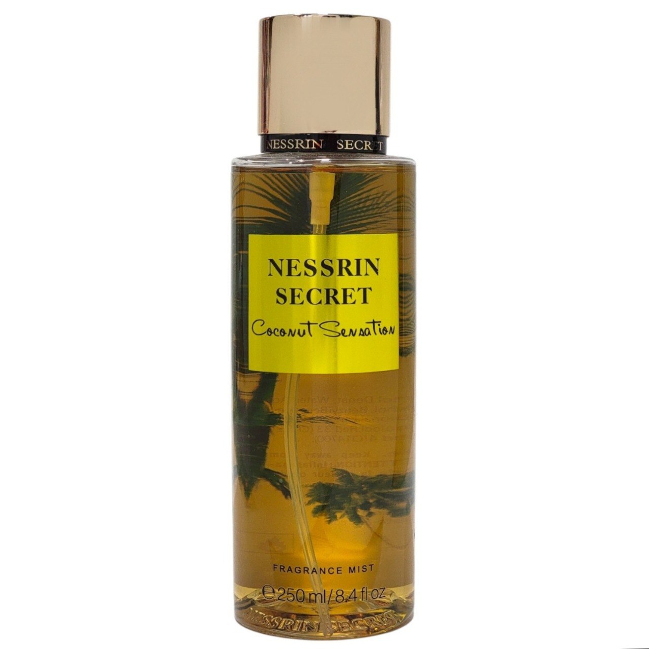 SPLASH NESSRIN SECRET COCONUT SENSATION 250ML (M) (AROMA INSPIRADO EN VICTORIA SECRET COCONUT PASSION)