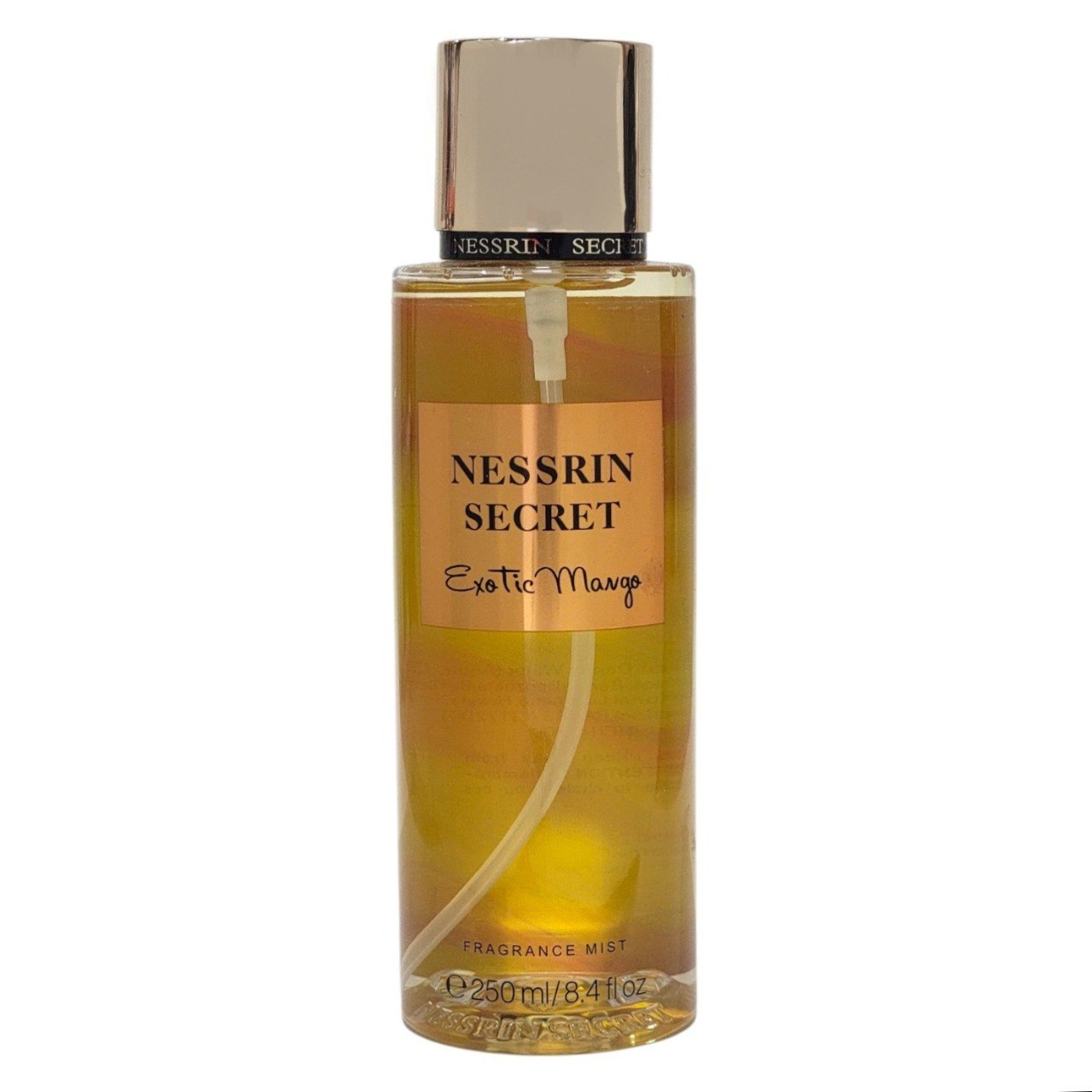 SPLASH NESSRIN SECRET EXOTIC MANGO 250ML (M) (AROMA INSPIRADO EN VICTORIA SECRET MANGO TEMPTATION)