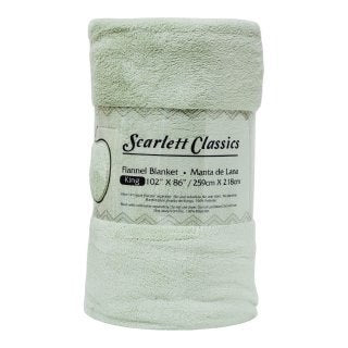 MANTA DE FRANELA TERMICA DE LUJO SCARLETT CLASSICS 259X218CM