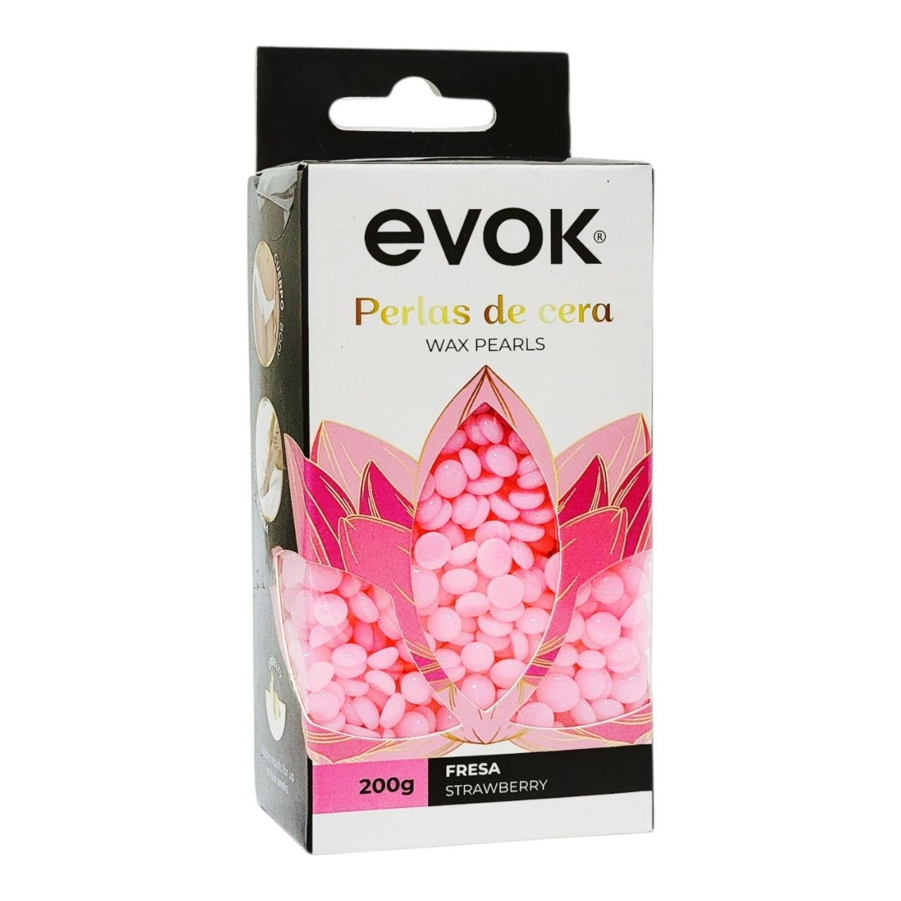 CERA PARA DEPILAR EN PERLAS PARA PIEL SENSIBLE EVOK 200G