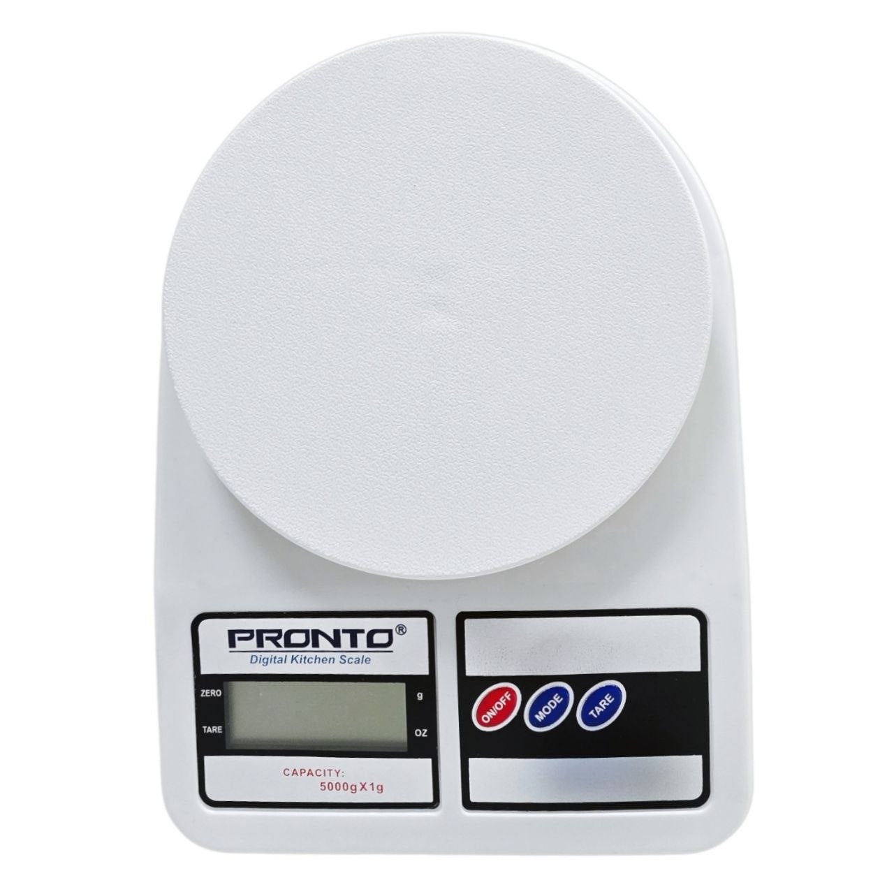 BASCULA DIGITAL DE COCINA PROFESIONAL PRONTO 24x17x4CM
